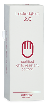 Locked4Kids Certified Child Resistant Packaging